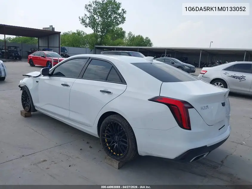 2021 Cadillac Ct4 Luxury VIN: 1G6DA5RK1M0133052 Lot: 44963069