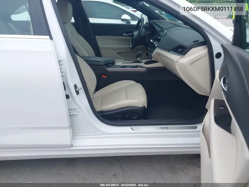 2021 Cadillac Ct4 Premium Luxury VIN: 1G6DF5RKXM0111858 Lot: 45138072