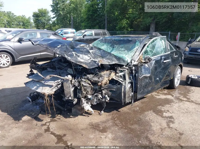 2021 Cadillac Ct4 Premium Luxury VIN: 1G6DB5RK2M0117357 Lot: 45286448