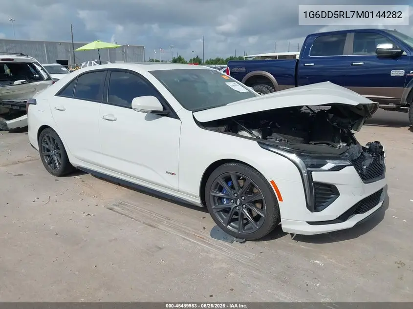 2021 Cadillac Ct4 V-Series VIN: 1G6DD5RL7M0144282 Lot: 45489983