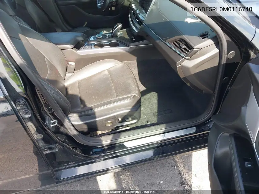 2021 Cadillac Ct4 Premium Luxury VIN: 1G6DF5RL0M0116740 Lot: 45505911