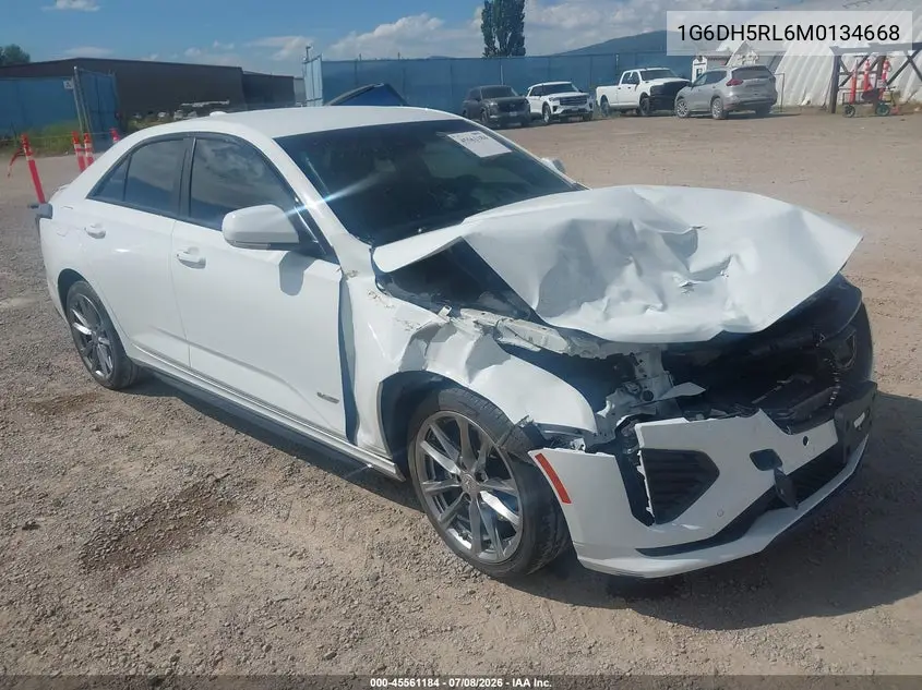 2021 Cadillac Ct4 V-Series VIN: 1G6DH5RL6M0134668 Lot: 45561184