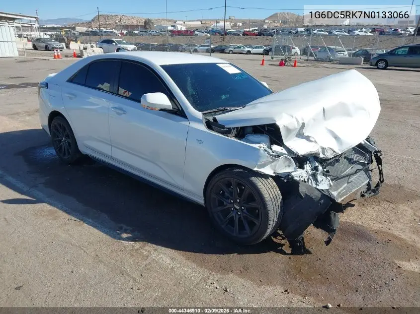 2022 Cadillac Ct4 Sport VIN: 1G6DC5RK7N0133066 Lot: 44346910