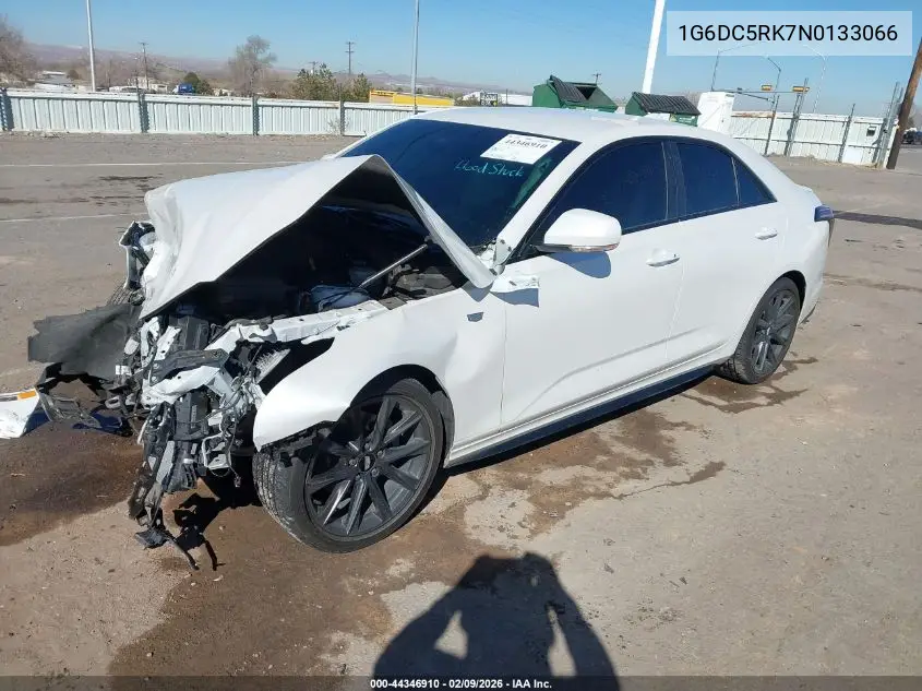 2022 Cadillac Ct4 Sport VIN: 1G6DC5RK7N0133066 Lot: 44346910