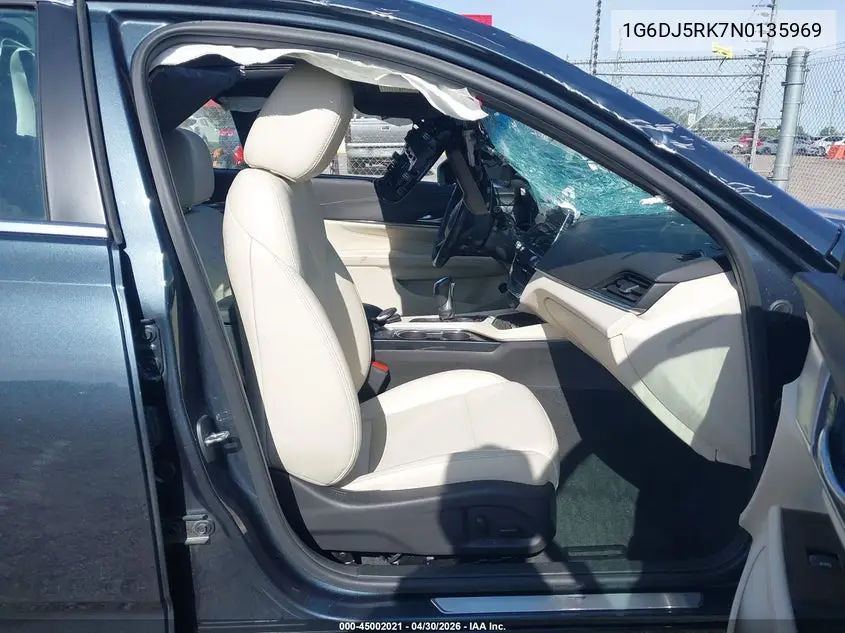 2022 Cadillac Ct4 Luxury VIN: 1G6DJ5RK7N0135969 Lot: 45002021