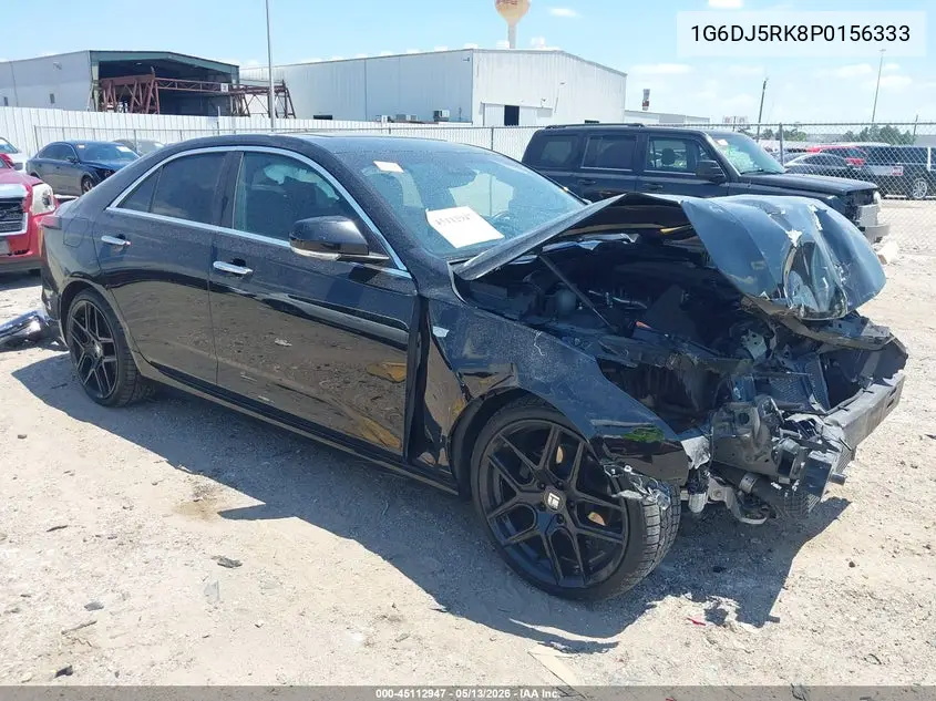 2023 Cadillac Ct4 Luxury VIN: 1G6DJ5RK8P0156333 Lot: 45112947