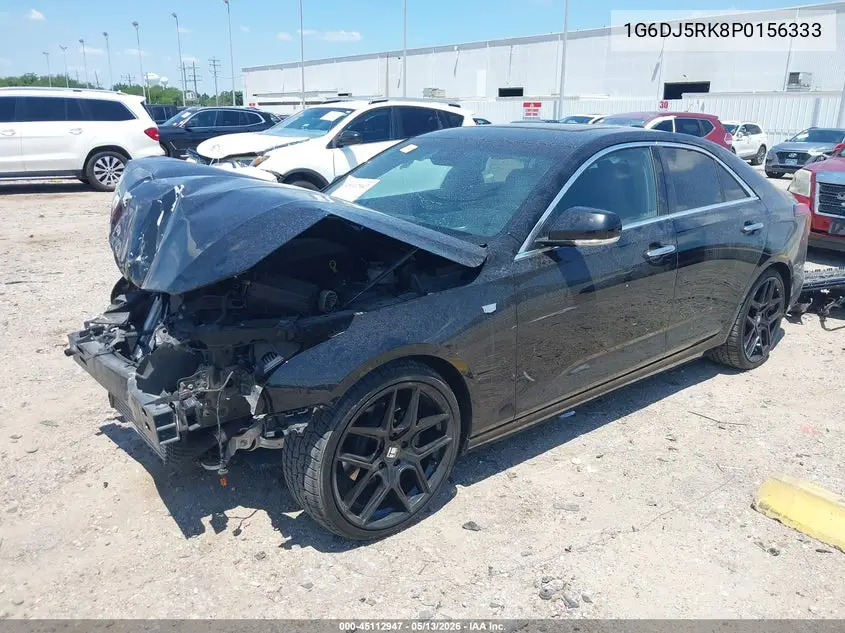 2023 Cadillac Ct4 Luxury VIN: 1G6DJ5RK8P0156333 Lot: 45112947
