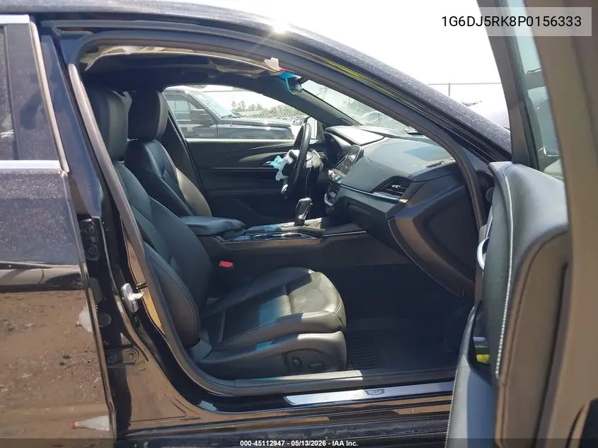 2023 Cadillac Ct4 Luxury VIN: 1G6DJ5RK8P0156333 Lot: 45112947