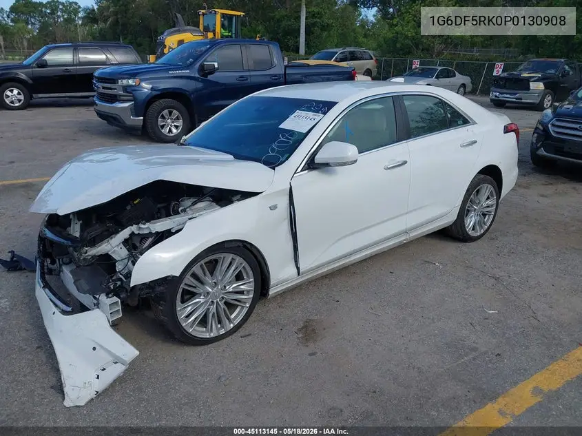2023 Cadillac Ct4 Premium Luxury VIN: 1G6DF5RK0P0130908 Lot: 45113145