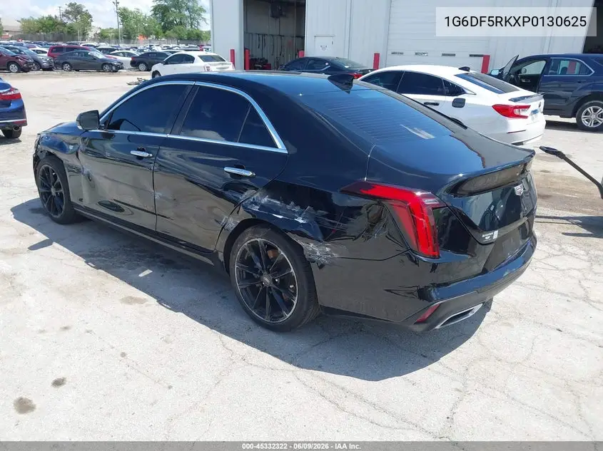 2023 Cadillac Ct4 Premium Luxury VIN: 1G6DF5RKXP0130625 Lot: 45332322