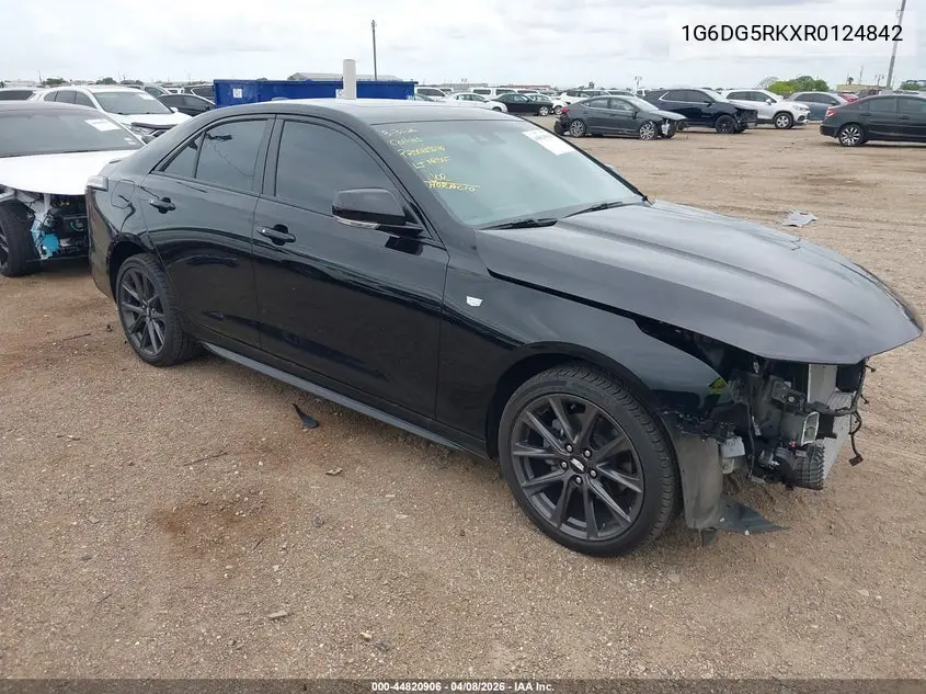 2024 Cadillac Ct4 Sport VIN: 1G6DG5RKXR0124842 Lot: 44820906