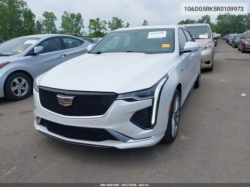 2024 Cadillac Ct4 Sport VIN: 1G6DG5RK5R0109973 Lot: 45207406