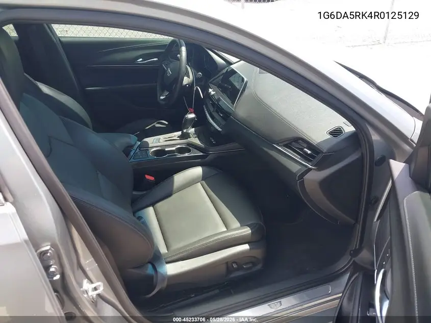 2024 Cadillac Ct4 Luxury VIN: 1G6DA5RK4R0125129 Lot: 45233706