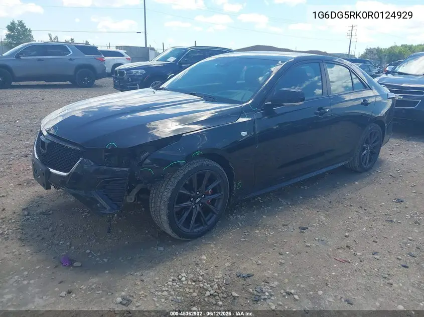 2024 Cadillac Ct4 Sport VIN: 1G6DG5RK0R0124929 Lot: 45362902
