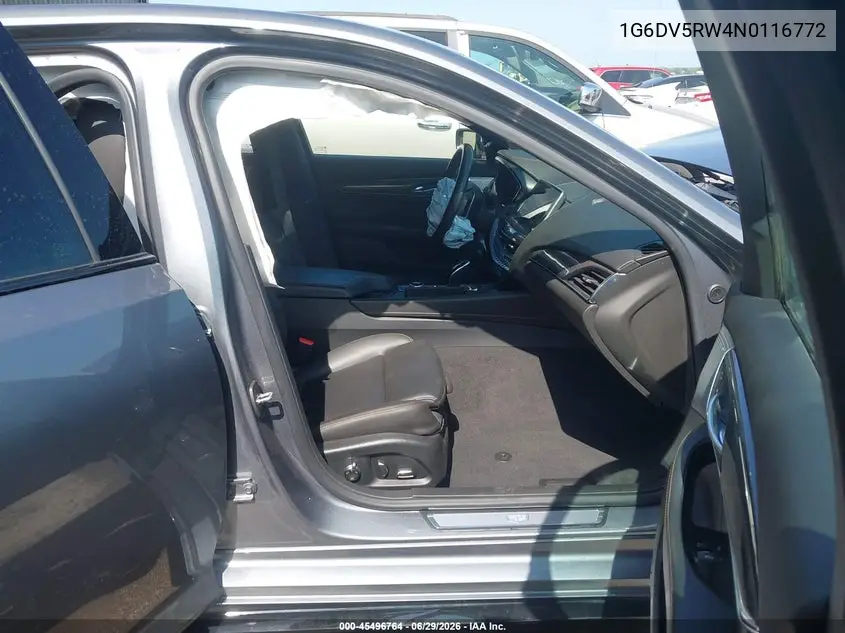 2022 Cadillac Ct5-V V-Series VIN: 1G6DV5RW4N0116772 Lot: 45496764