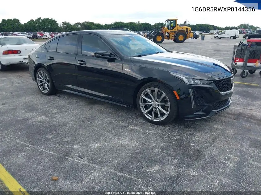 2023 Cadillac Ct5-V V-Series VIN: 1G6DR5RWXP0144356 Lot: 43134771