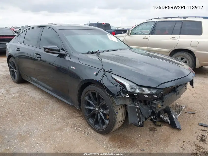 2023 Cadillac Ct5-V V-Series VIN: 1G6DR5RW2P0113912 Lot: 45375371