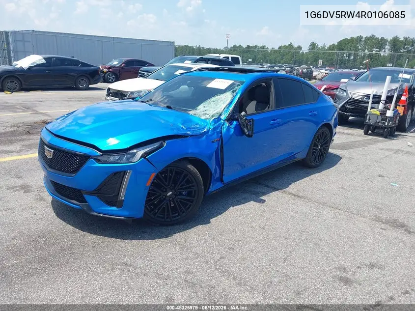 2024 Cadillac Ct5-V V-Series VIN: 1G6DV5RW4R0106085 Lot: 45325979