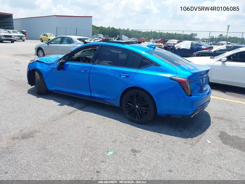 2024 Cadillac Ct5-V V-Series VIN: 1G6DV5RW4R0106085 Lot: 45325979