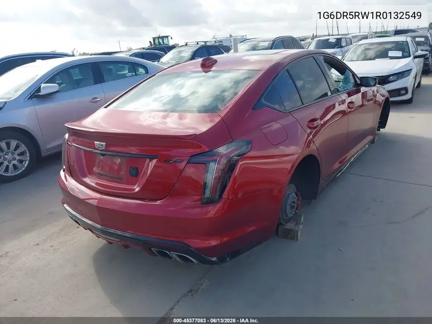 2024 Cadillac Ct5-V V-Series VIN: 1G6DR5RW1R0132549 Lot: 45377083