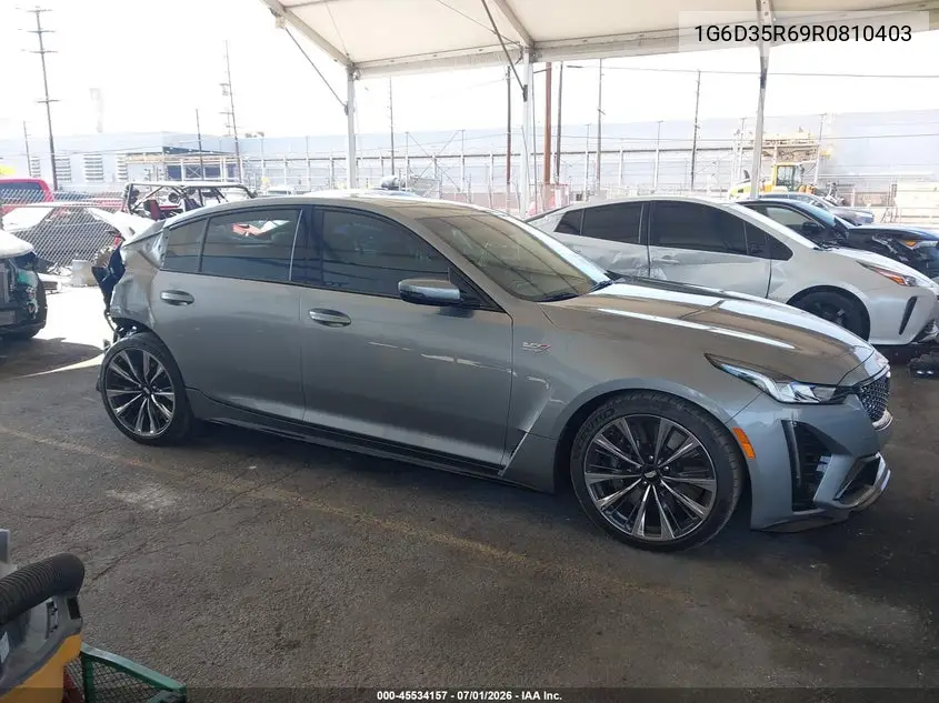 2024 Cadillac Ct5-V V-Series Blackwing VIN: 1G6D35R69R0810403 Lot: 45534157
