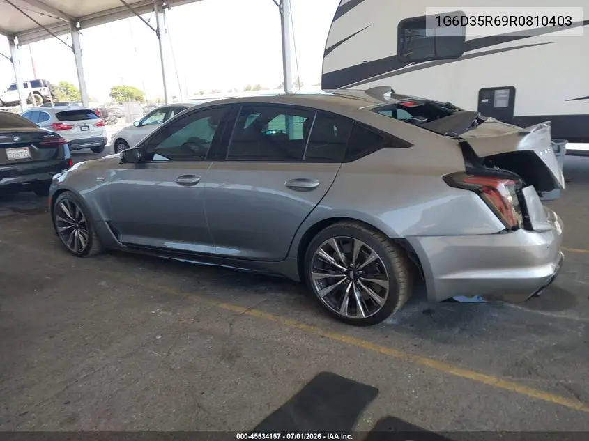 2024 Cadillac Ct5-V V-Series Blackwing VIN: 1G6D35R69R0810403 Lot: 45534157