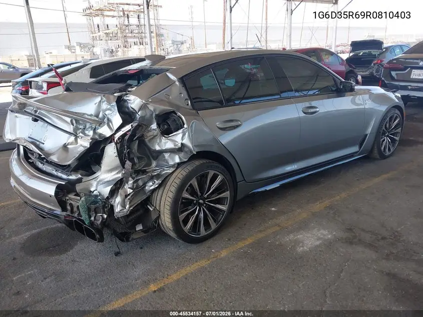 2024 Cadillac Ct5-V V-Series Blackwing VIN: 1G6D35R69R0810403 Lot: 45534157