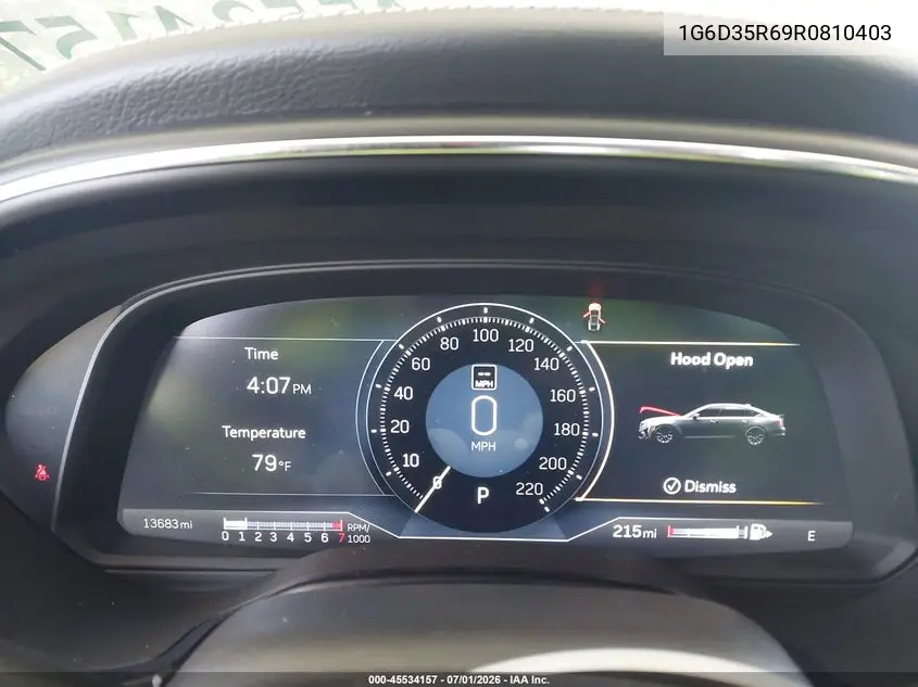 2024 Cadillac Ct5-V V-Series Blackwing VIN: 1G6D35R69R0810403 Lot: 45534157