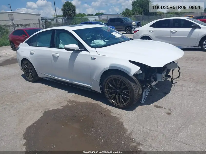 2024 Cadillac Ct5-V V-Series Blackwing VIN: 1G6D35R61R0810864 Lot: 45560030