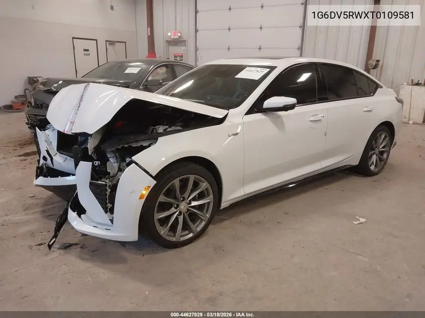 2026 Cadillac Ct5-V V-Series Rwd VIN: 1G6DV5RWXT0109581 Lot: 44627829
