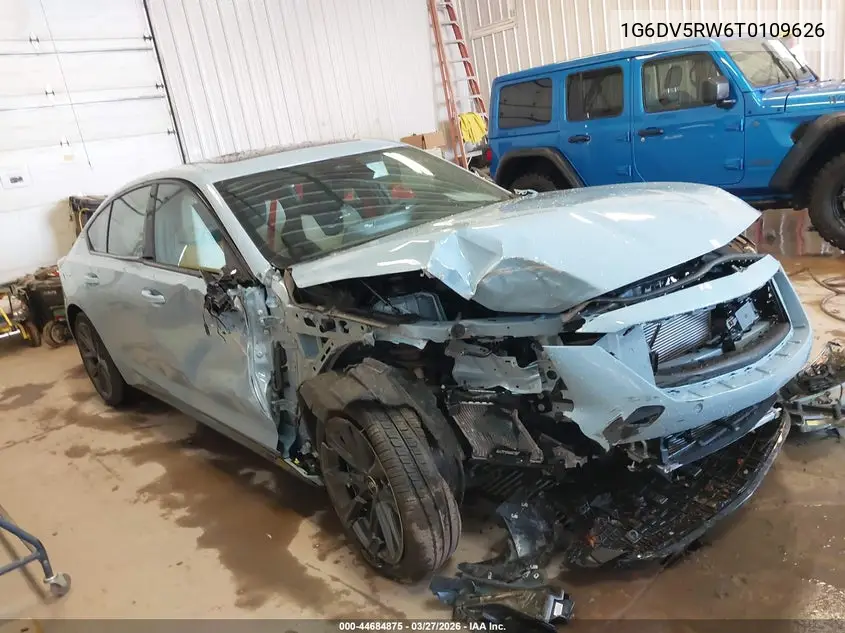 2026 Cadillac Ct5-V V-Series Rwd VIN: 1G6DV5RW6T0109626 Lot: 44684875
