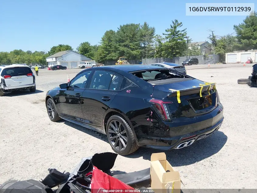 2026 Cadillac Ct5-V V-Series Rwd VIN: 1G6DV5RW9T0112939 Lot: 45612819