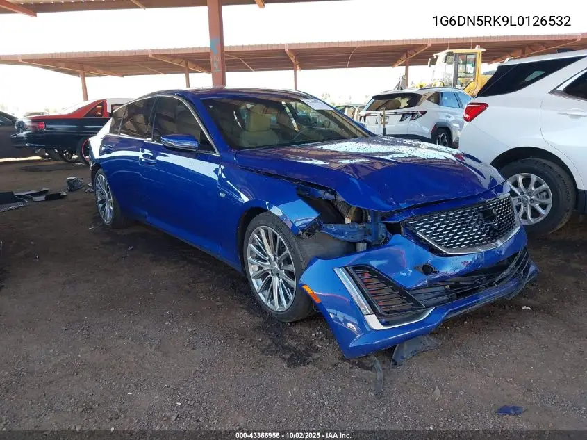 2020 Cadillac Ct5 Premium Luxury VIN: 1G6DN5RK9L0126532 Lot: 43366956