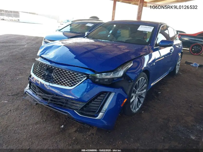 2020 Cadillac Ct5 Premium Luxury VIN: 1G6DN5RK9L0126532 Lot: 43366956