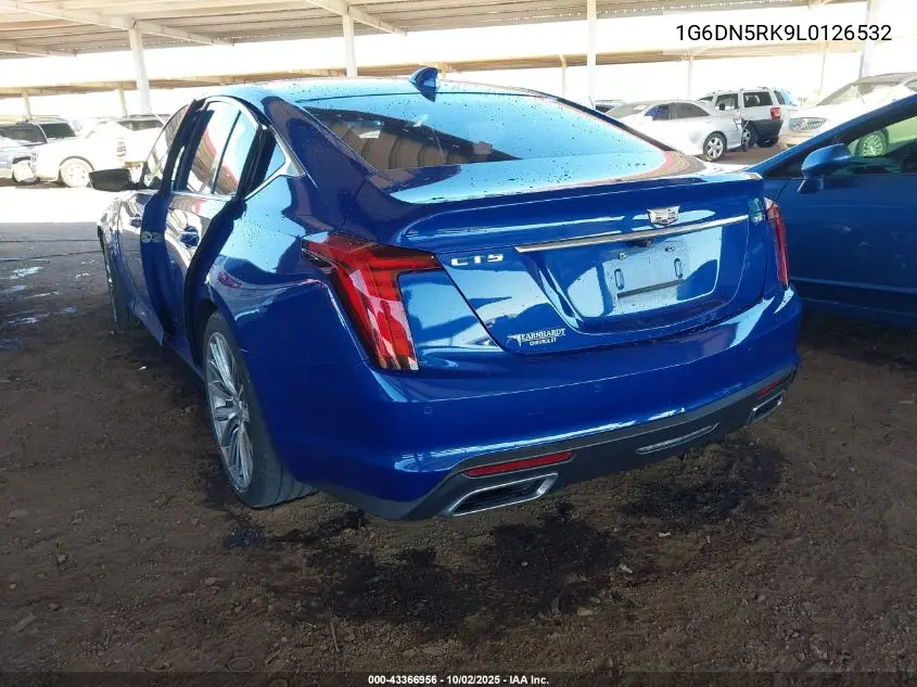2020 Cadillac Ct5 Premium Luxury VIN: 1G6DN5RK9L0126532 Lot: 43366956