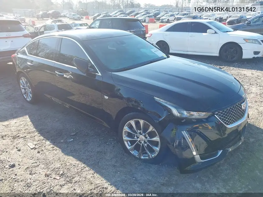 2020 Cadillac Ct5 Premium Luxury VIN: 1G6DN5RK4L0131542 Lot: 44650456