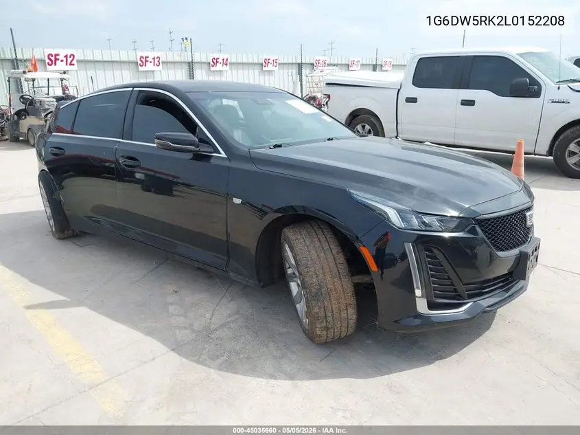 2020 Cadillac Ct5 Luxury VIN: 1G6DW5RK2L0152208 Lot: 45035660
