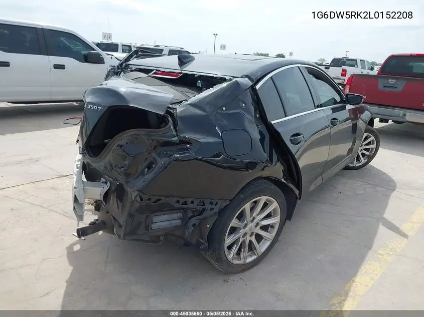 2020 Cadillac Ct5 Luxury VIN: 1G6DW5RK2L0152208 Lot: 45035660