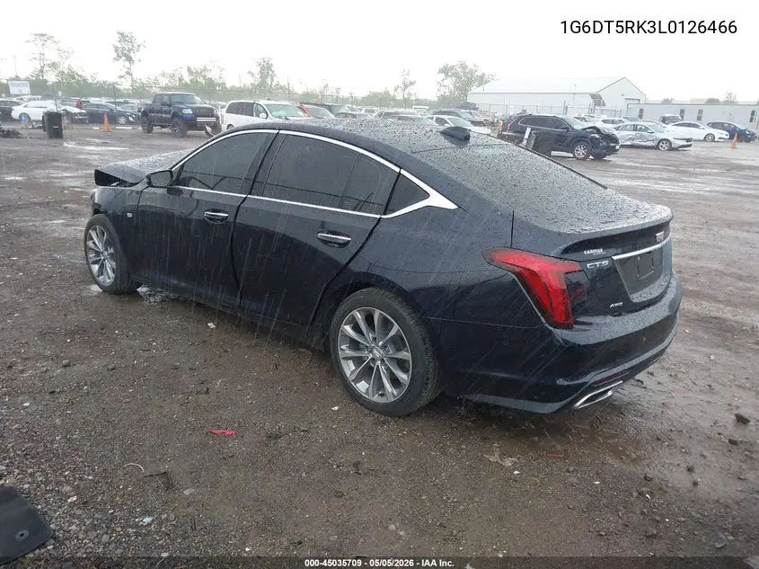 2020 Cadillac Ct5 Premium Luxury VIN: 1G6DT5RK3L0126466 Lot: 45035709