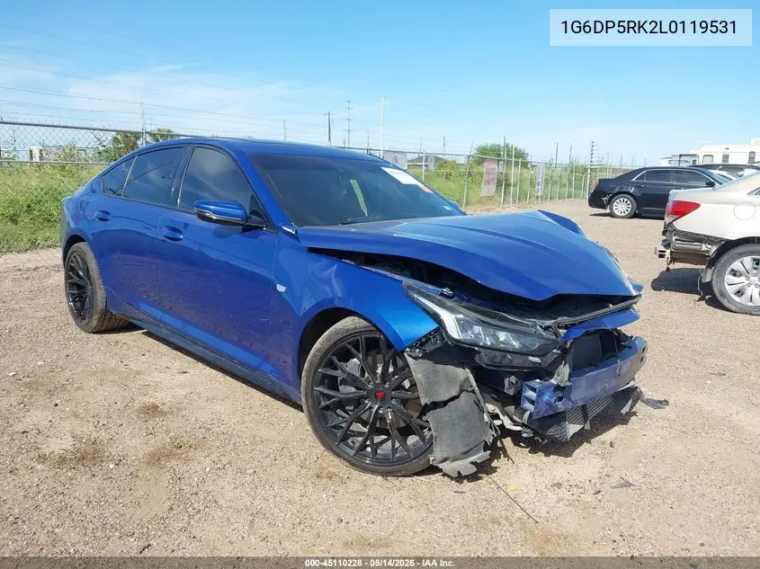 2020 Cadillac Ct5 Sport VIN: 1G6DP5RK2L0119531 Lot: 45110228