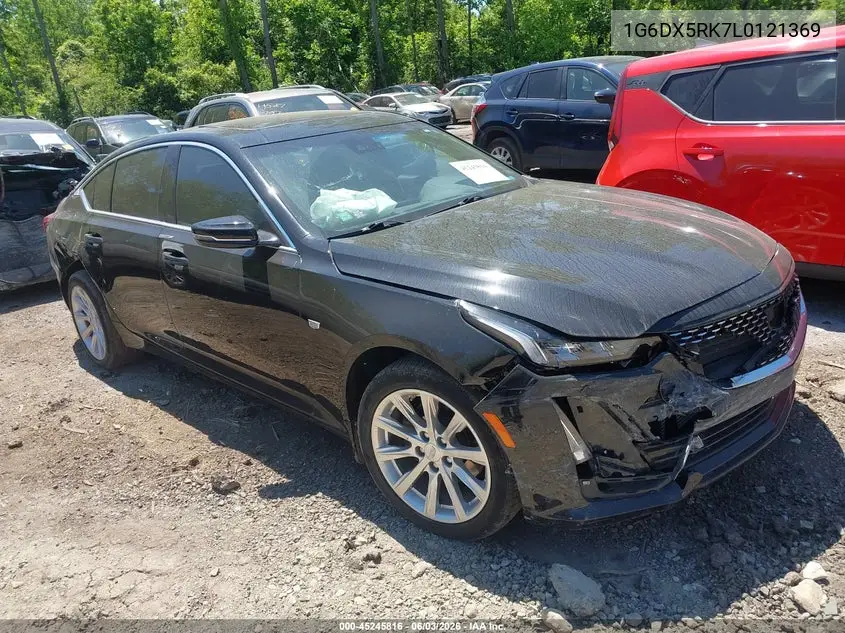 2020 Cadillac Ct5 Luxury VIN: 1G6DX5RK7L0121369 Lot: 45245816