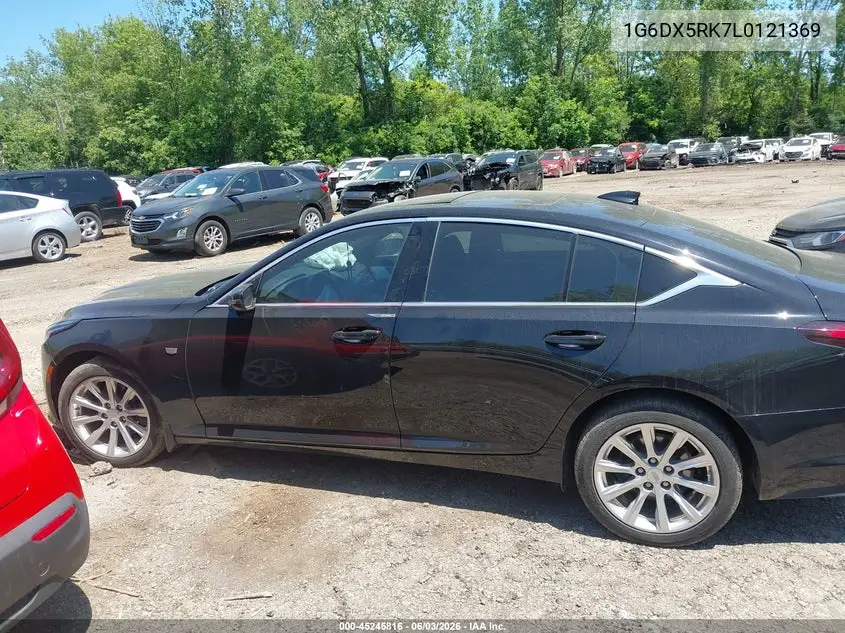 2020 Cadillac Ct5 Luxury VIN: 1G6DX5RK7L0121369 Lot: 45245816