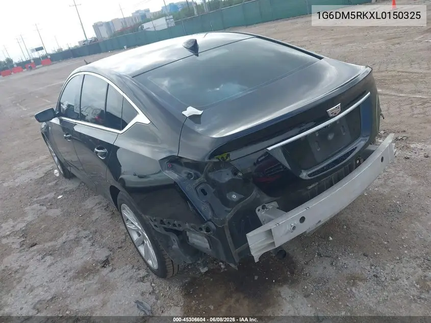 2020 Cadillac Ct5 Luxury VIN: 1G6DM5RKXL0150325 Lot: 45306604