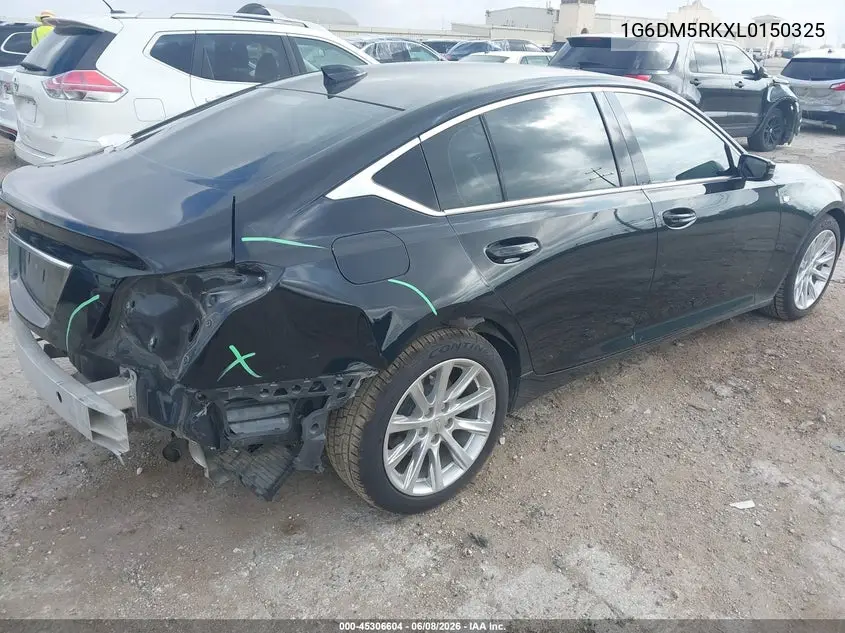2020 Cadillac Ct5 Luxury VIN: 1G6DM5RKXL0150325 Lot: 45306604
