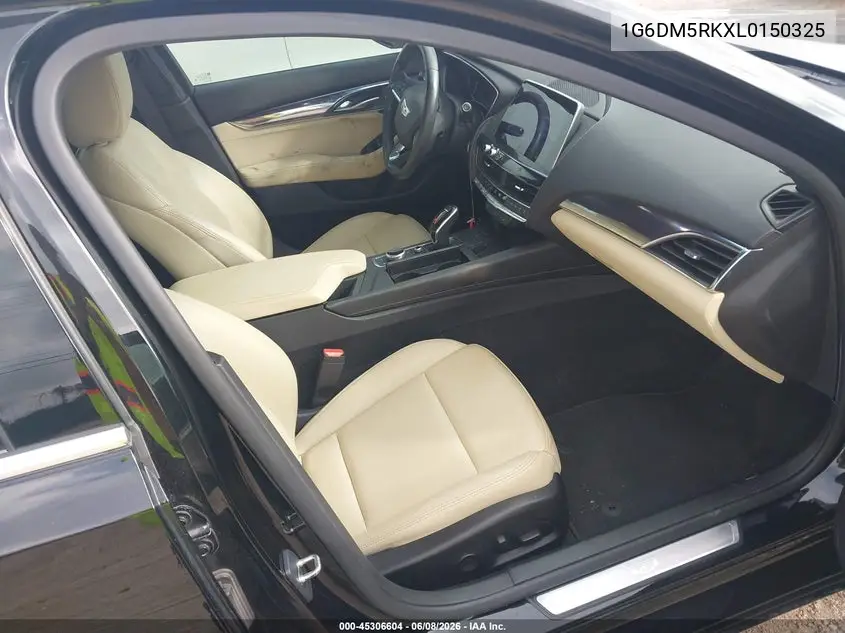 2020 Cadillac Ct5 Luxury VIN: 1G6DM5RKXL0150325 Lot: 45306604