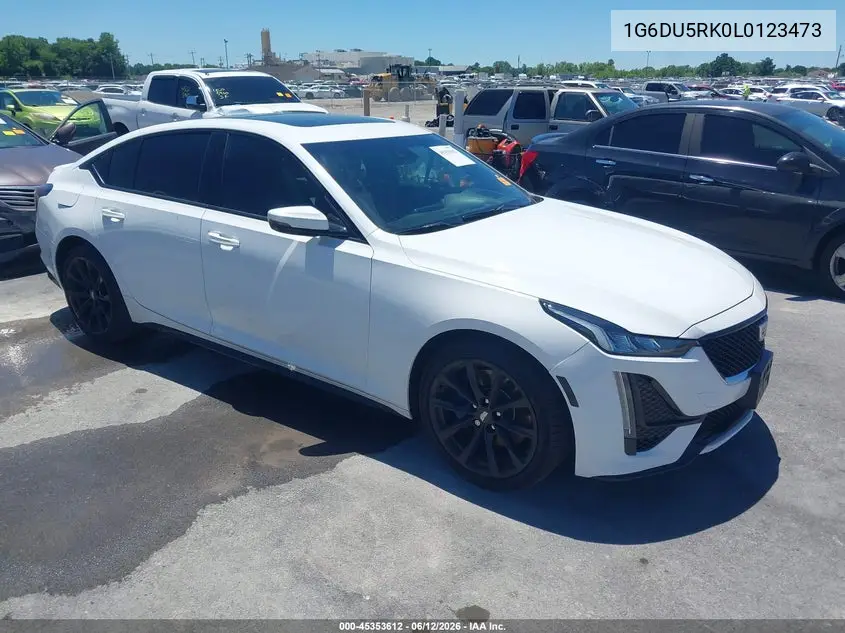 2020 Cadillac Ct5 Sport VIN: 1G6DU5RK0L0123473 Lot: 45353612