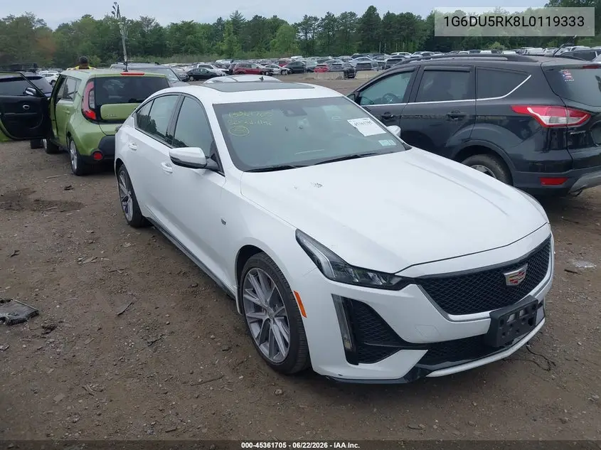2020 Cadillac Ct5 Sport VIN: 1G6DU5RK8L0119333 Lot: 45361705