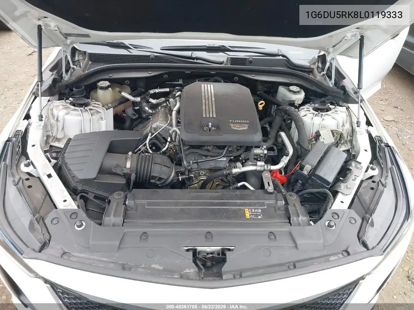 2020 Cadillac Ct5 Sport VIN: 1G6DU5RK8L0119333 Lot: 45361705