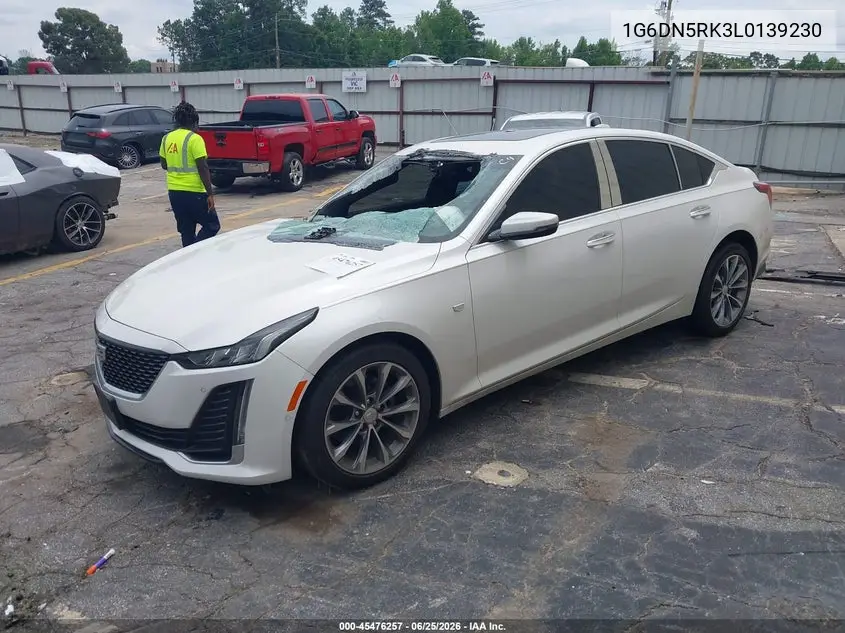 2020 Cadillac Ct5 Premium Luxury VIN: 1G6DN5RK3L0139230 Lot: 45476257