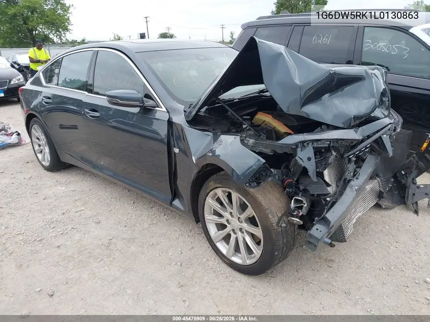 2020 Cadillac Ct5 Luxury VIN: 1G6DW5RK1L0130863 Lot: 45478909